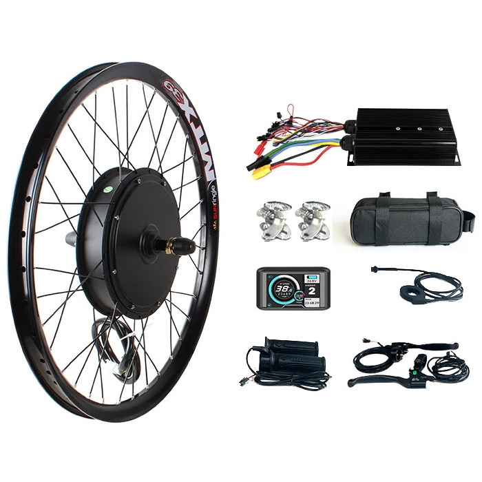 E Kit 2000w Hub Motor 52v 2000w E-bike Conversion Kit